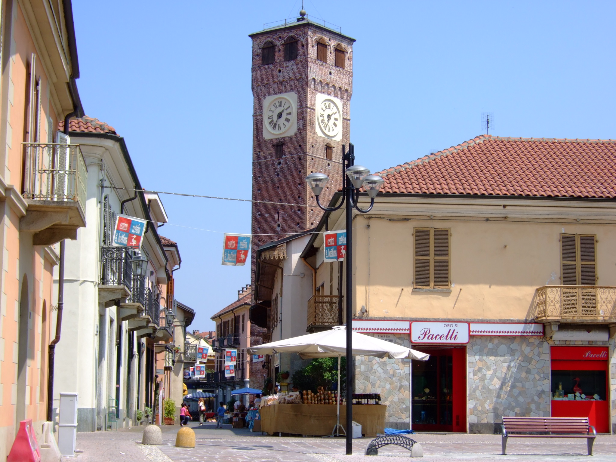 Torre Civica e centro storico di Grugliasco