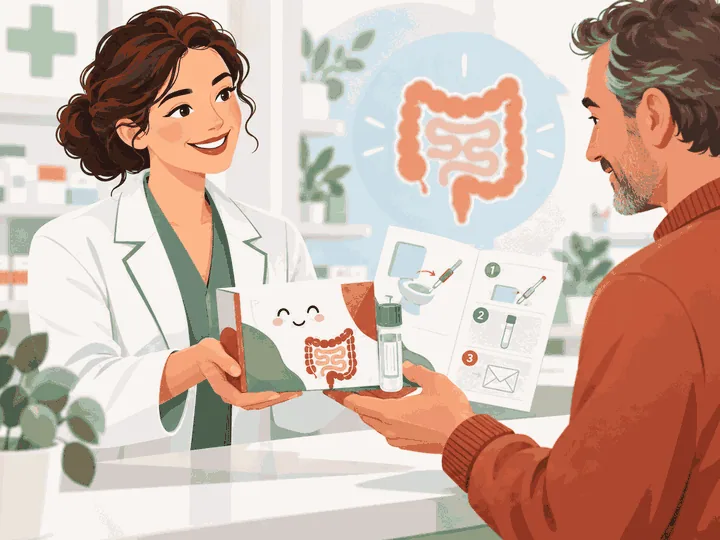 Illustrazione animata: Screening Colon-retto